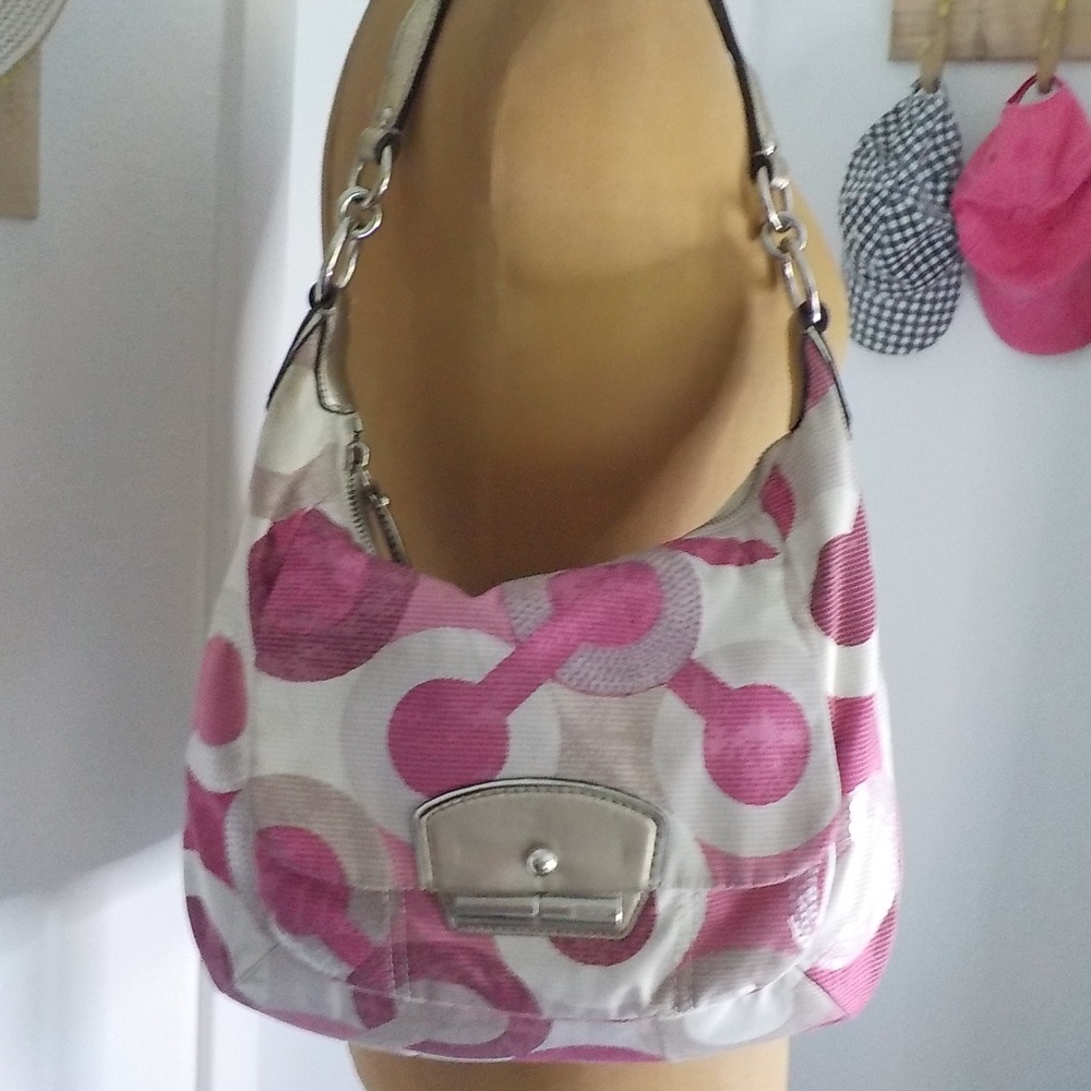 Pink Shoulder HoBo Bag